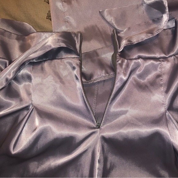 Vintage Silky Bell Bottom Pants - Picture 11 of 15